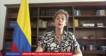 Videomensaje de la embajadora de Colombia en España